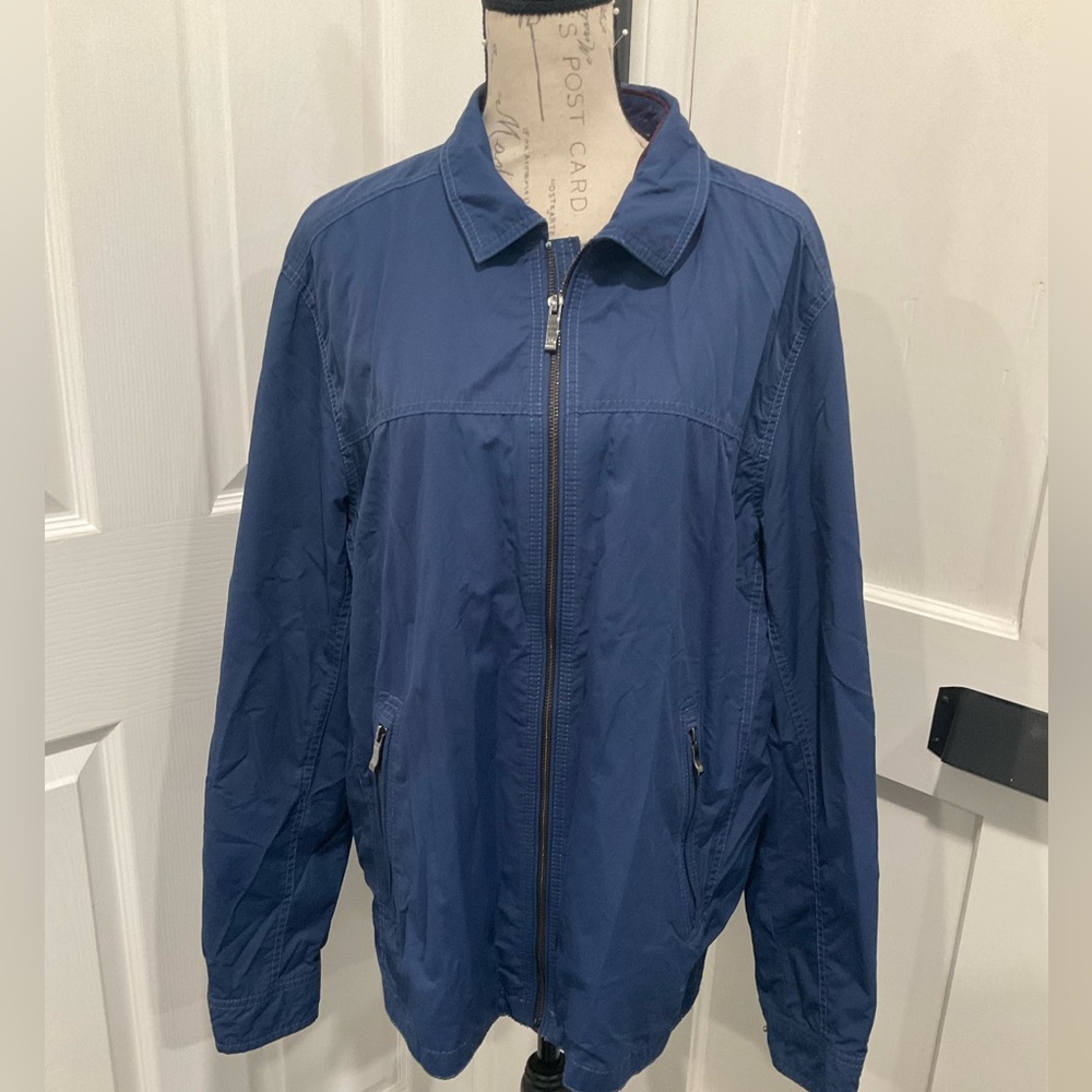 MENS TOMMY BAHAMA JACKET LINED FULL ZIP